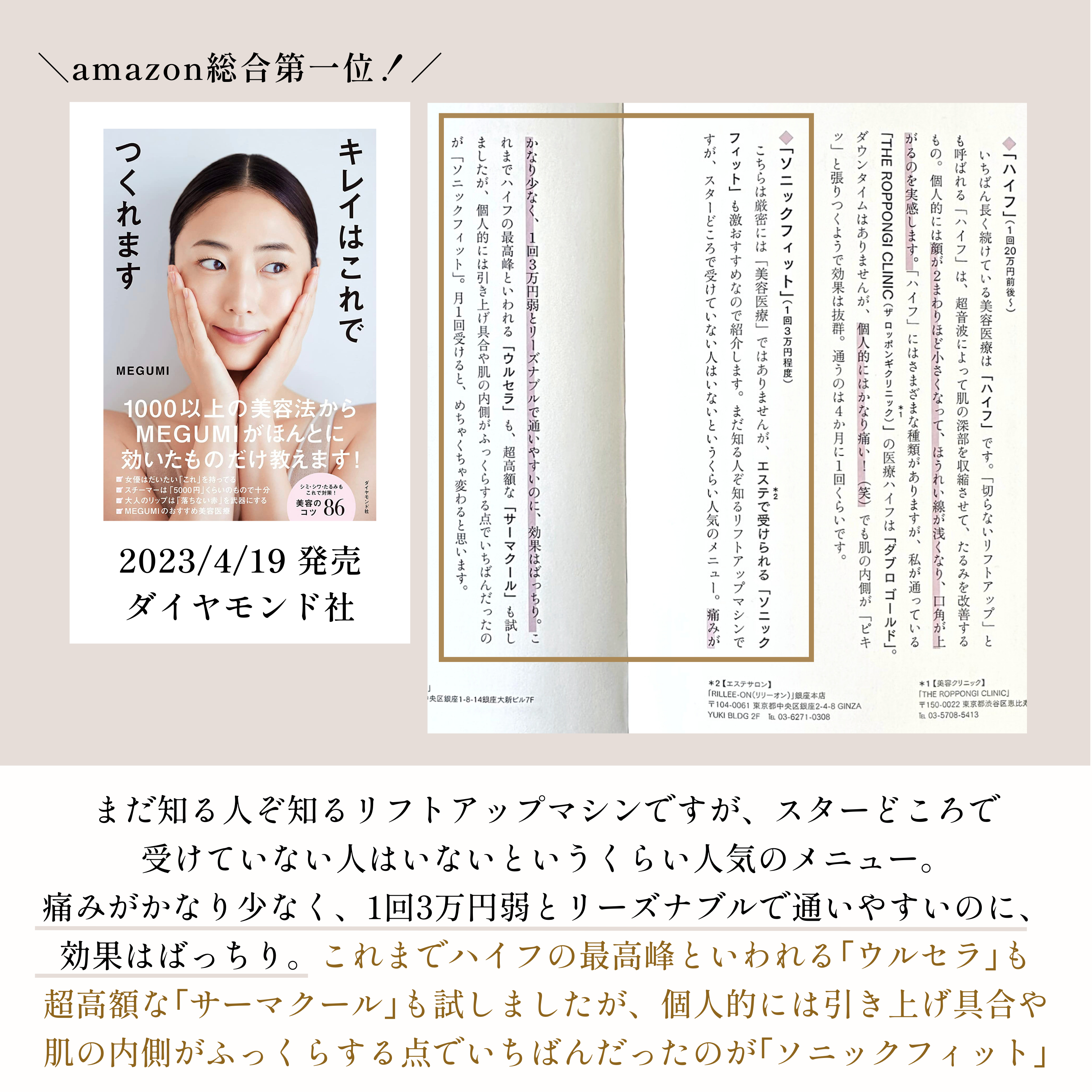 キレイはこれでつくれます